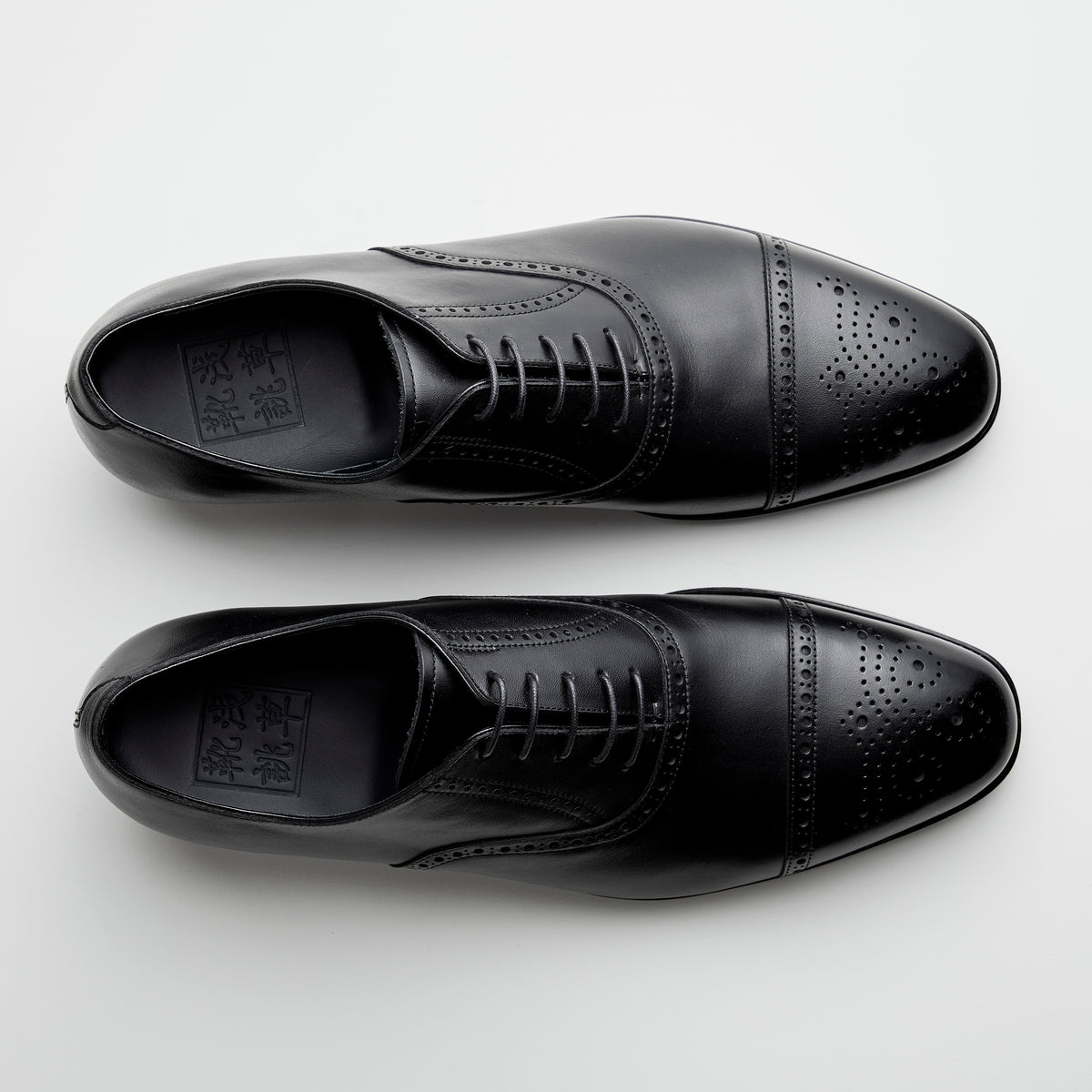 浅草靴誂 セミブローグ サイズ6.5 - ドレス/ビジネス